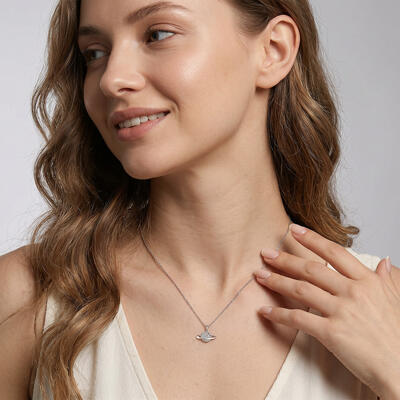 "Planète Merveilleuse" Collier Taille Ronde