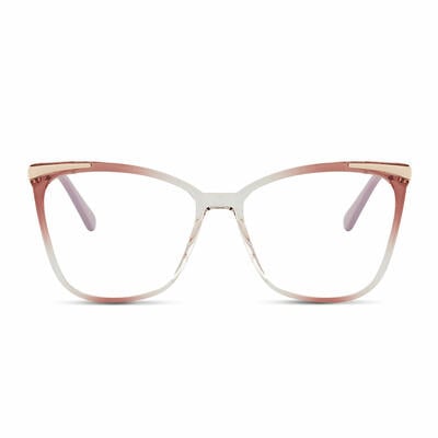 Beaufore Champagne Cat Eye Glasses
