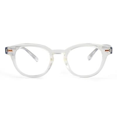 Daisy Clear Round Glasses