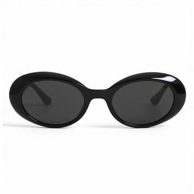 Smith Lunettes de soleil Ovales Noires