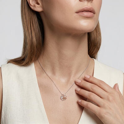 "The Legend of the Sea" Round Cut Necklace
