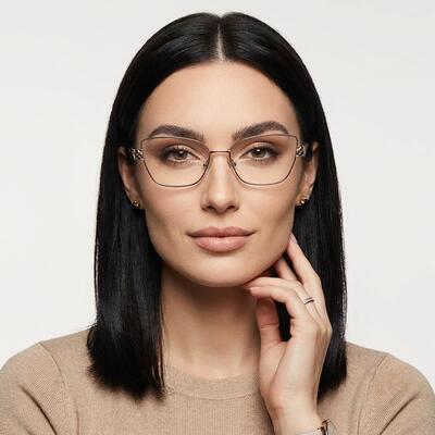 Daisy Graue Cat Eye Brille