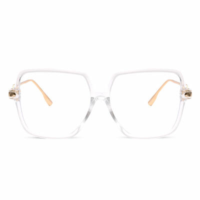 Irving Lunettes Géométriques Transparentes