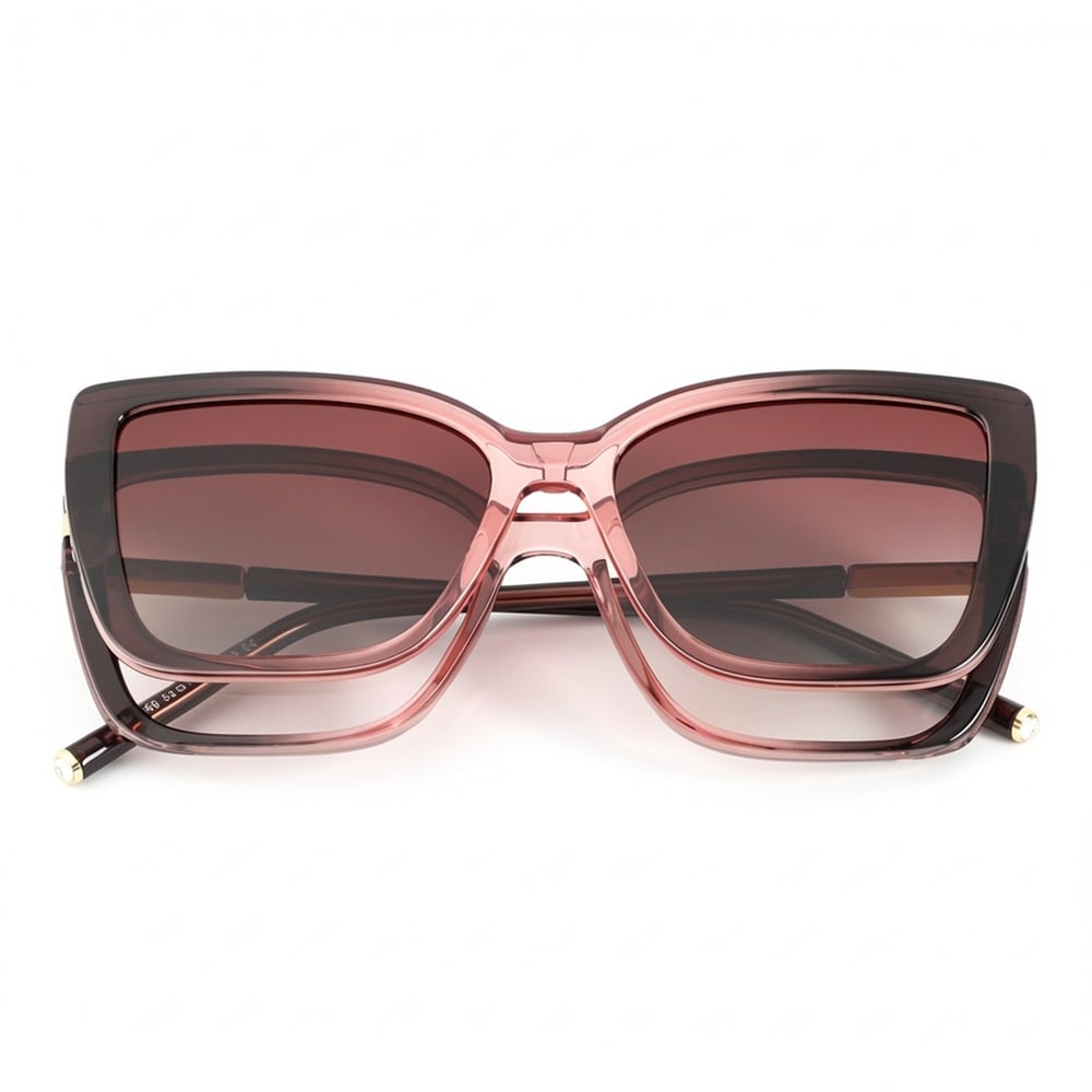 Fawn Rosa Cat Eye Brille
