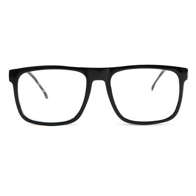 Davy Black Square Glasses