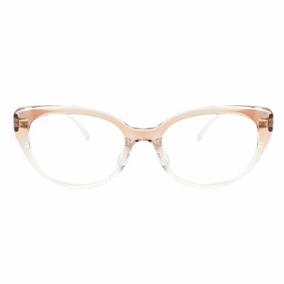 Claire Champagne Cat Eye Glasses