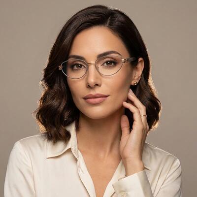 Belloc Lunettes Ovales Grises