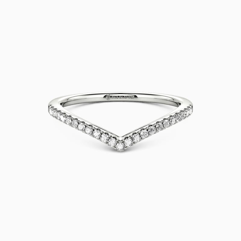 "Stay by Your Side" Classic Wedding Ring