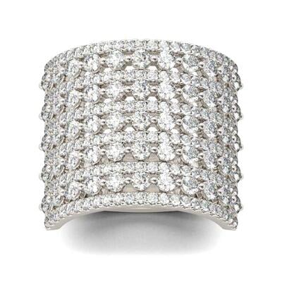 Jeulia Bague Audacieuse en Argent Sterling