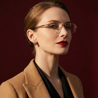 Thodor Lunettes Browline Orées