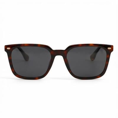 Carl Tortoise Square Sunglasses
