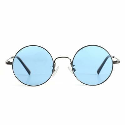 Grace Gray Round Sunglasses