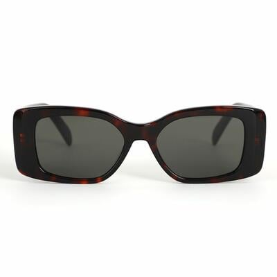 James Lunettes de soleil Rectangulaires Écaille