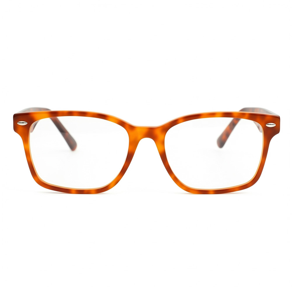 Hughes Tortoise Rectangle Glasses