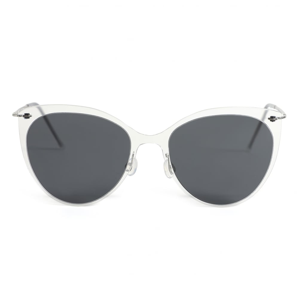 Augus Clear Cat Eye Sunglasses