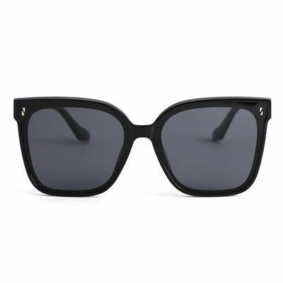 Bowen Black Square Sunglasses
