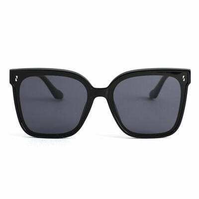 Bowen Black Square Sunglasses