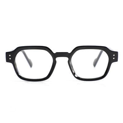 Tony Black Square Glasses