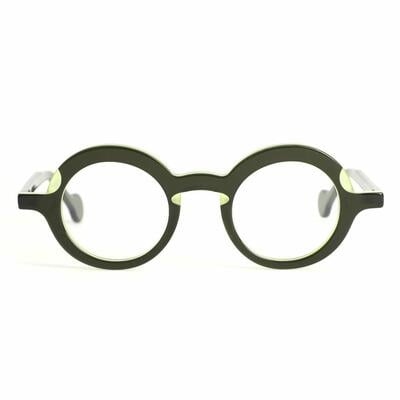 Maxwell Lunettes Rondes Vertes