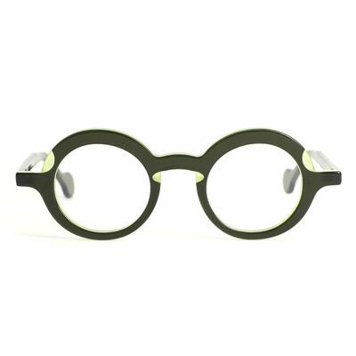 Maxwell Lunettes Rondes Vertes