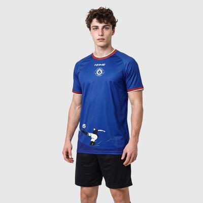 Custom Haiti Home-Inspired Soccer Jersey-Personalized Name & Number