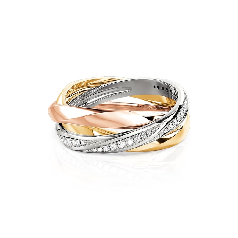 Jeulia Multicolore Trinity Alliance pour femmes