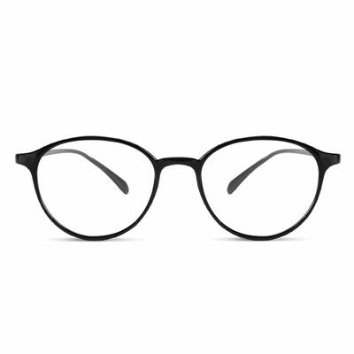 Jill Black Round Glasses