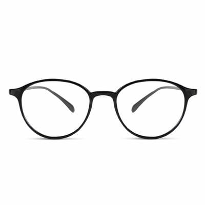 Jill Black Round Glasses