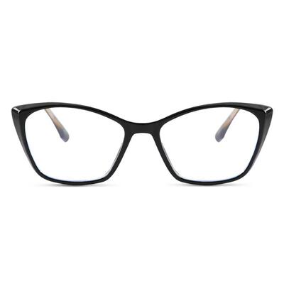 Louis Black Cat Eye Glasses