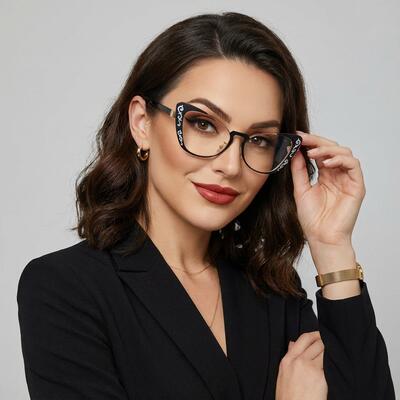 Robin Black Cat Eye Glasses