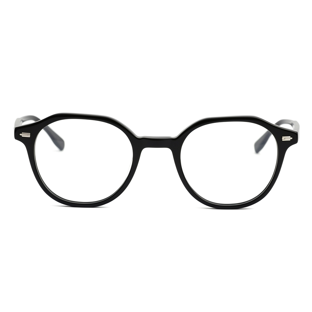 Camila Black Round Glasses