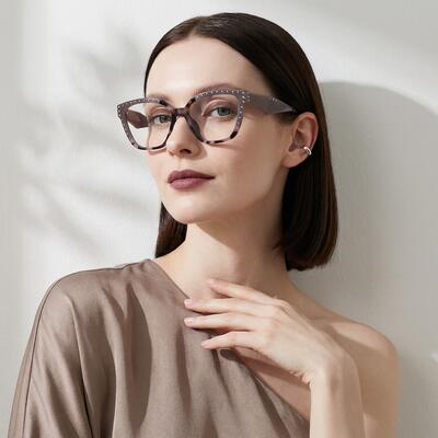 Gloria Tortoise Square Glasses