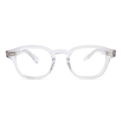 Sandy Transparente Quadratische Brille