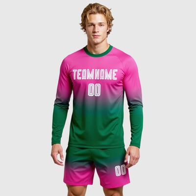Custom Soccer Jersey – Fade Fashion Sublimation on Long Sleeve