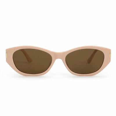 Graham Pink Rectangle Sunglasses