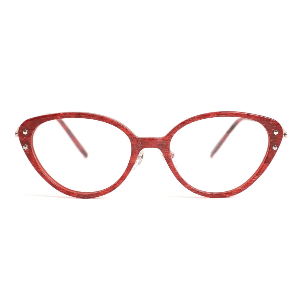 Wanda Red Cat Eye Glasses
