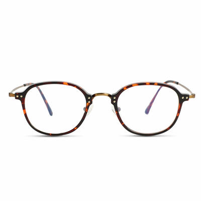 Woodrow Havanna Quadratische Brille