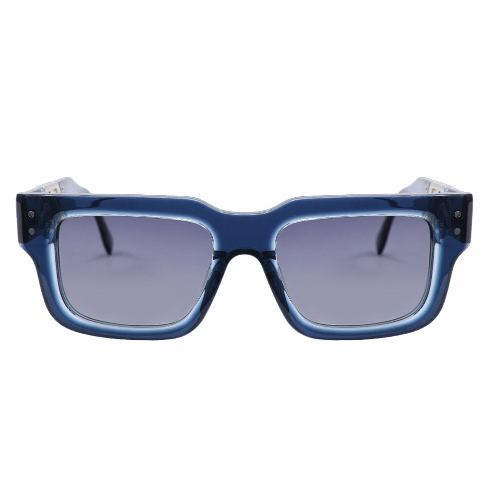 Fidelia Lunettes de soleil Rectangulaires Bleues