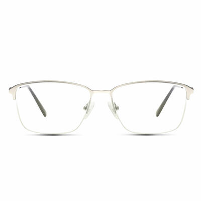 Simpson Lunettes Browline Argentées