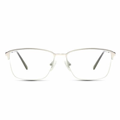 Simpson Lunettes Browline Argentées