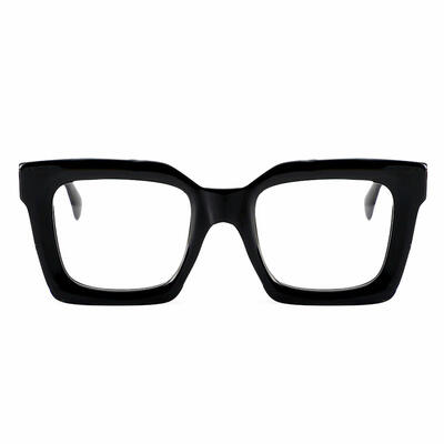 Steward Black Square Glasses