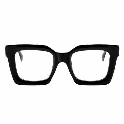 Steward Black Square Glasses
