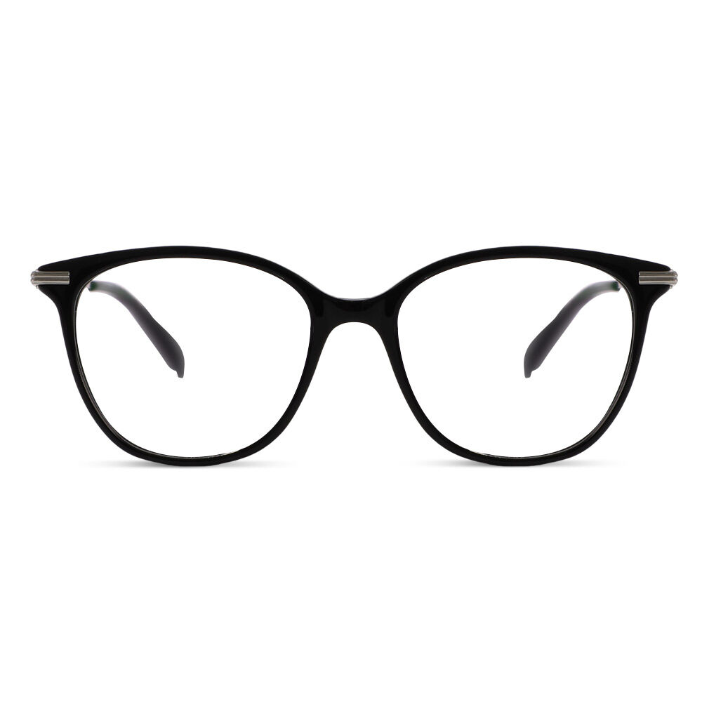 Celeste Black Square Glasses