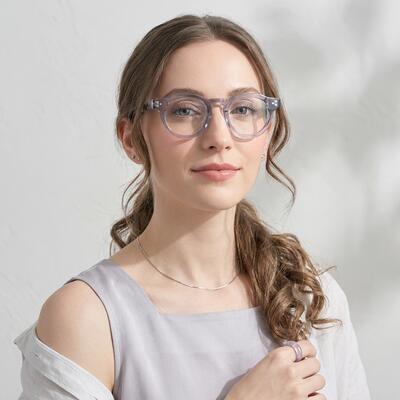 Bennett Graue Runde Brille
