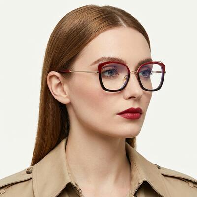 Patrick Black Cat Eye Glasses