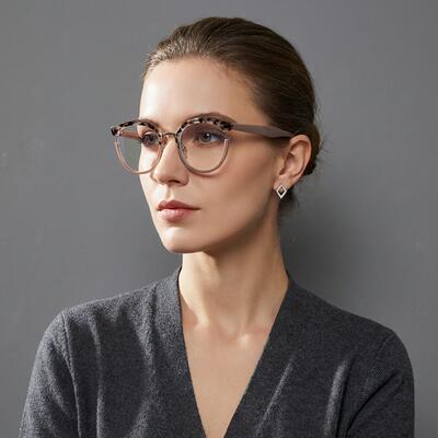 Harte Gray Cat Eye Glasses