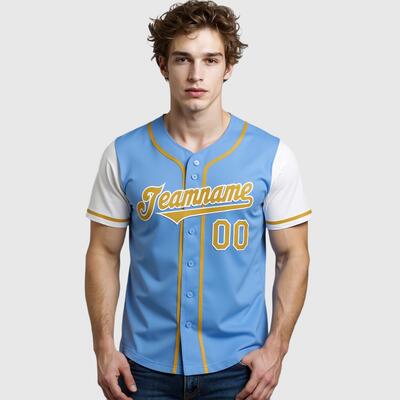 オーダーメイド可能 チーム名 背番号 胸番号入り 名前 ロゴ オープンタイプ 野球Tシャツ