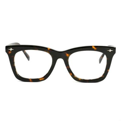 Mila Lunettes Carrées Écaille