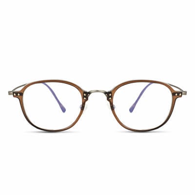 Woodrow Brown Square Glasses