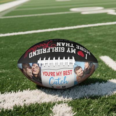 オリジナル イニシャル 写真入れ アメリカンフットボール